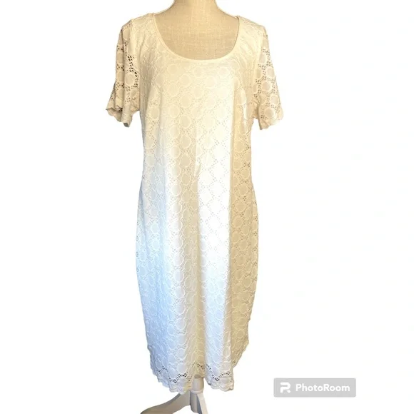 Ronni Nicole | Dresses | Ronni Nicole Lace Cream Dress | Poshmark